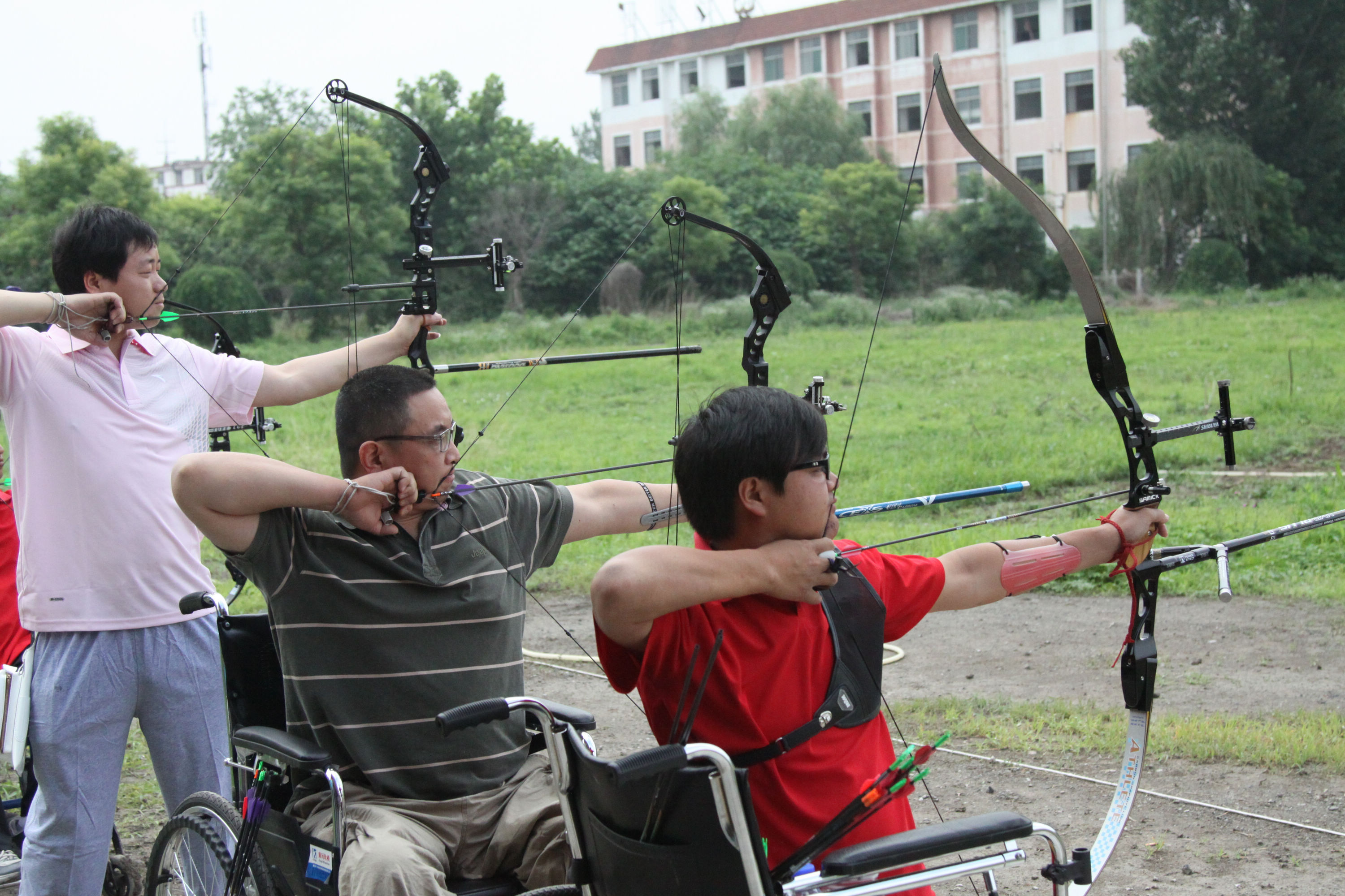 市第三届残疾人运动会之射箭比赛