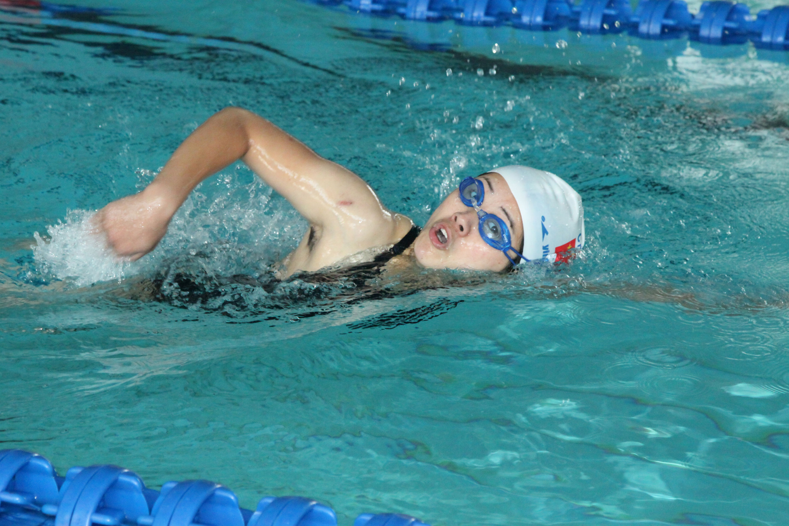 济宁市第三届残疾人运动会游泳比赛